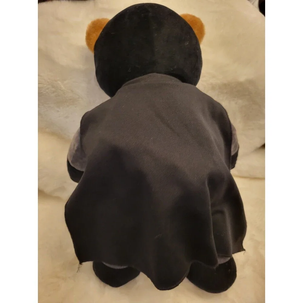 RARE Build-A-Bear Batman Teddy Bear Plush with Cape Retired